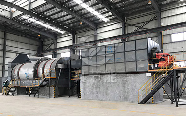 啤酒糟烘干機案例現場 啤酒糟烘干機案例現場